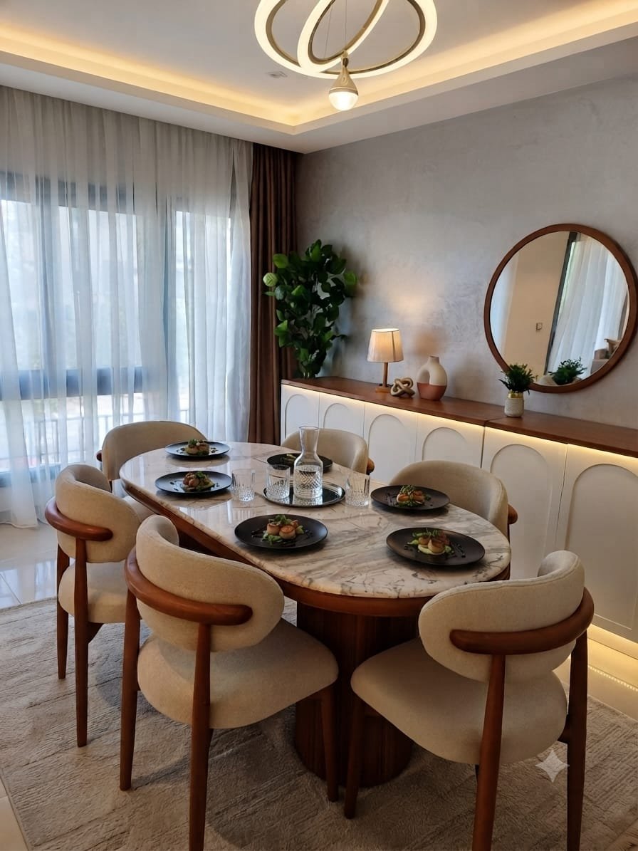 Fully Furnished Duplex for Rent in Eastown New Cairo